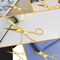 7" Small Gold Scissors Craft Tailor Fabric Brass Scissors, Gold Scissor for Office Multipurpose Stylish, Heavy Duty Golden Scissor, All Purpose Stainless Steel Dressmaker Shears for School Office